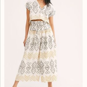 Free People Toluca 2 Piece set Size 4